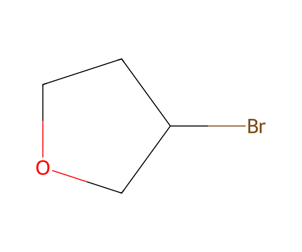 3-溴四氢呋喃 structure