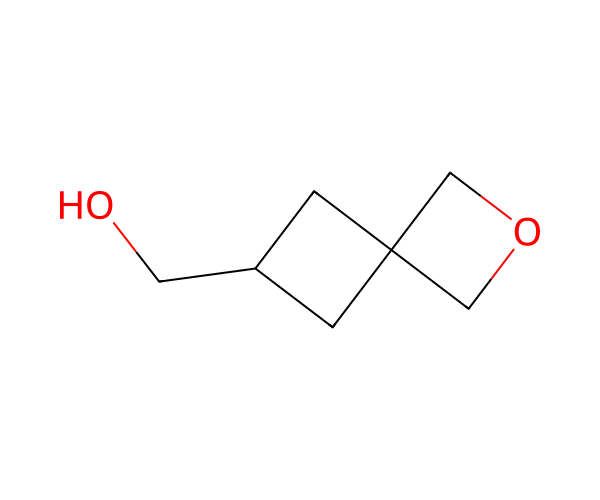 2-氧杂螺[3.3]庚烷-6-基甲醇 structure
