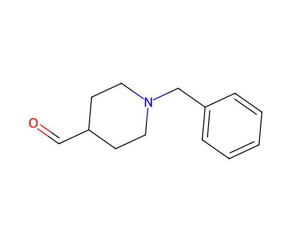 1-苄基-4-哌啶甲醛 structure