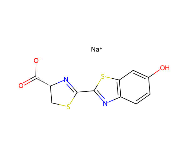 D-Luciferin sodium salt structure