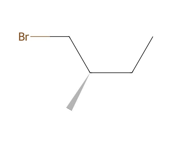 (S)-(+)-1-溴-2-甲基丁烷 structure