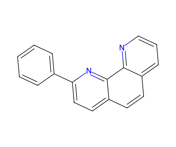 2-苯基-1,10-菲咯啉 structure